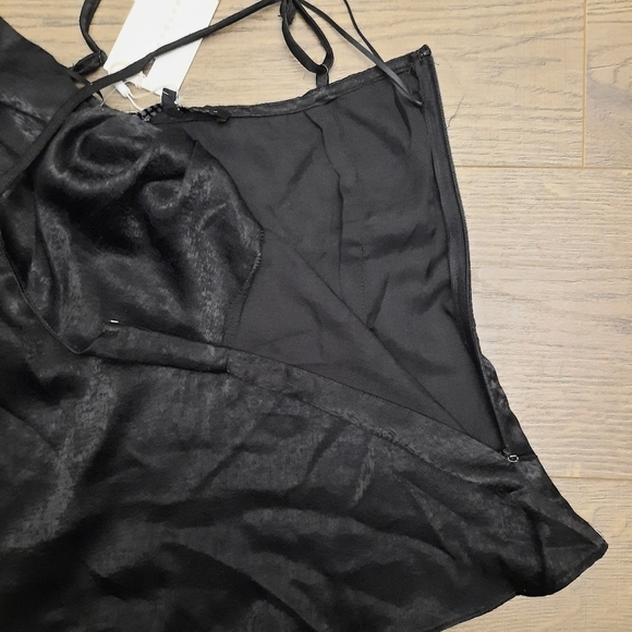 NWT ENDLESS ROSE Black Y2K Baby doll Tank Top - Picture 7 of 9